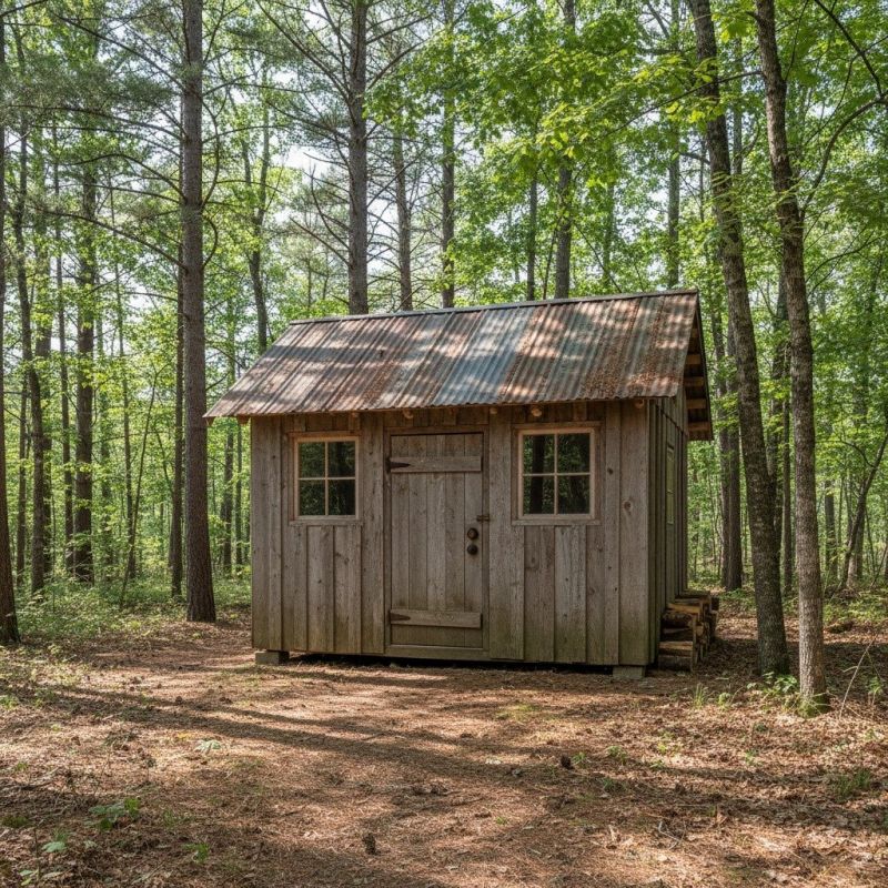 Cabin Siding Installation